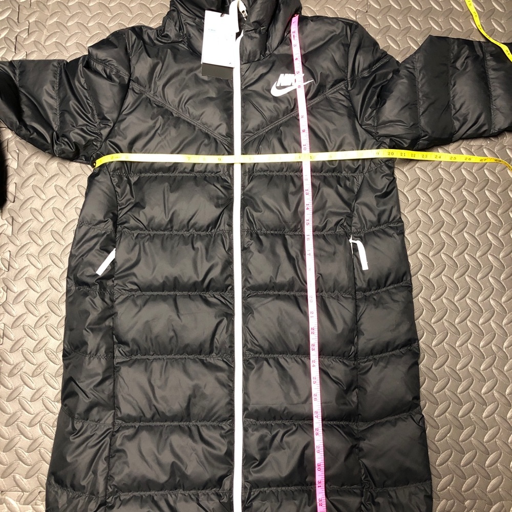 Nike NSW Wind Runner Reversible Down Fill Parka Women's Black CU0284-01 - Picture 8 of 8
